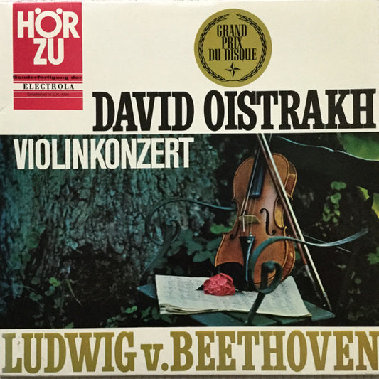 Ludwig Van Beethoven, David Oistrach : Violinkonzert (LP, Album)