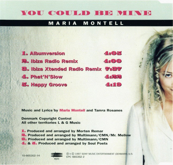 Maria Montell : You Could Be Mine (CD, Maxi)