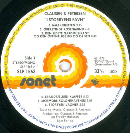 Clausen & Petersen : I Storbyens Favn (2) (LP, Album)