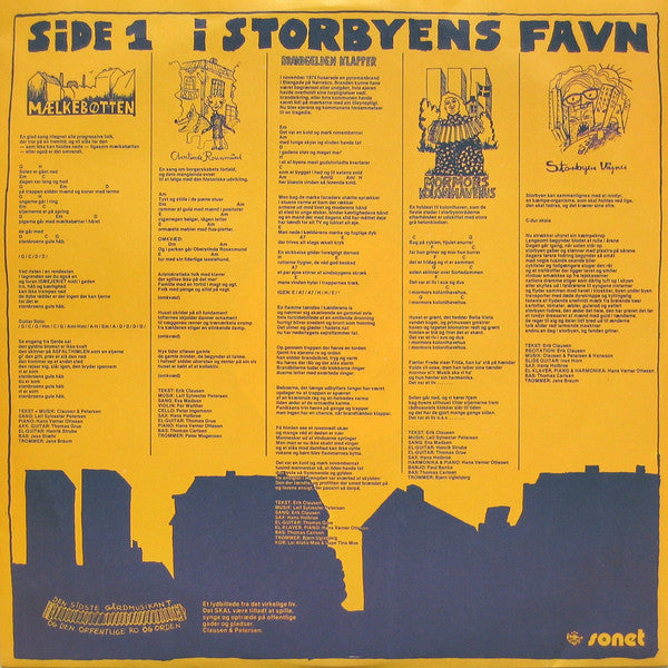 Clausen & Petersen : I Storbyens Favn (2) (LP, Album)