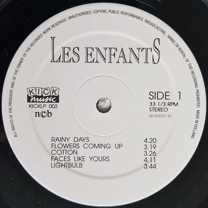 Les Enfants (3) : Rainy Days (LP)