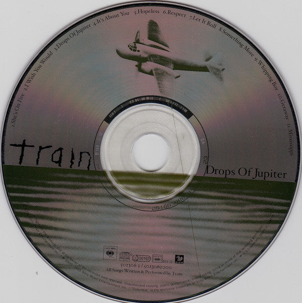 Train (2) : Drops Of Jupiter (CD, Album, Enh)