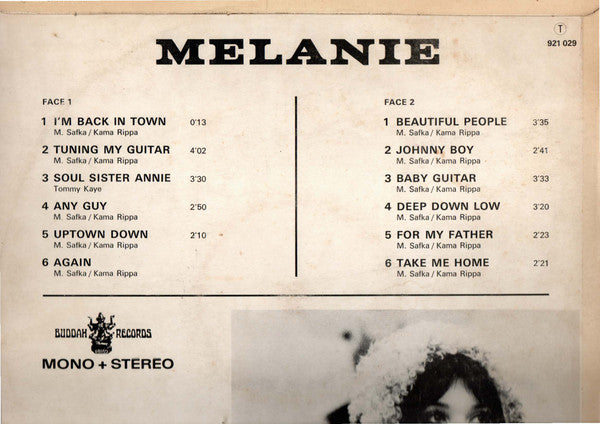 Melanie (2) : Melanie (LP)