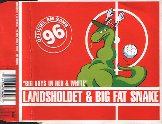 Landsholdet & Big Fat Snake : Big Boys In Red & White (CD, Single)