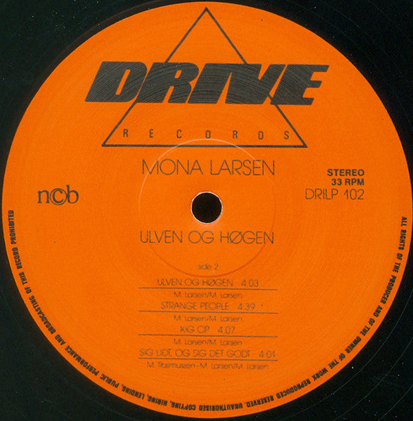 Mona Larsen : Ulven Og Høgen (LP, Album)