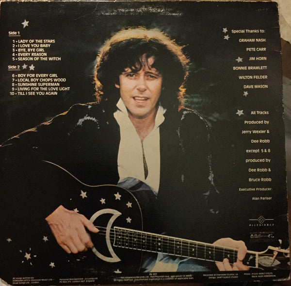 Donovan : Lady Of The Stars (LP, Album)