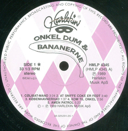 Onkel Dum & Bananerne : Onkel Dum & Bananerne (LP, Album)