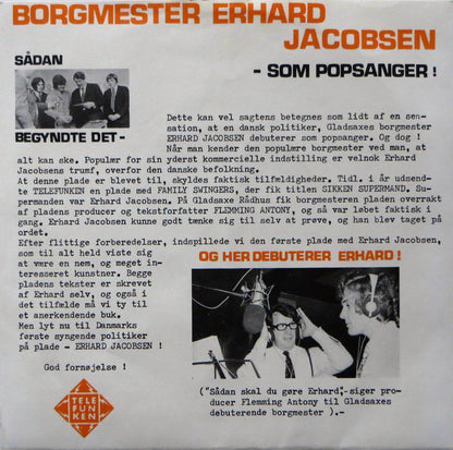 Erhard Jacobsen : Erhard Jacobsen Synger Dybbøl Mølle Maler Stadig! (7", Single)