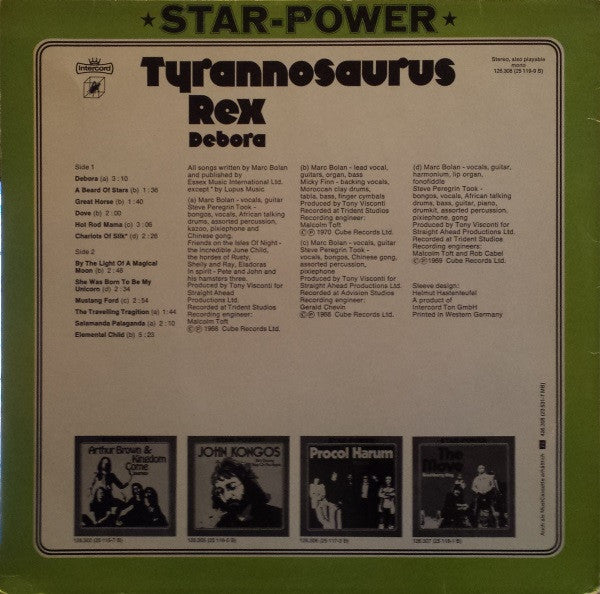 Tyrannosaurus Rex : Debora (LP, Comp)