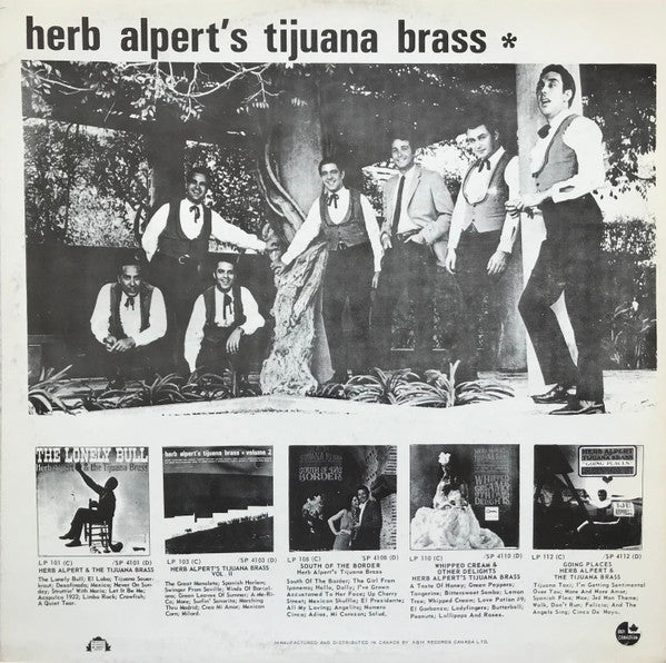 Herb Alpert & The Tijuana Brass : !!Going Places!! (LP, Album, RP)