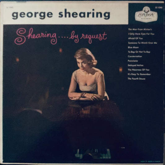 George Shearing : Shearing . . . . By Request (LP, Album, Mono, RE)