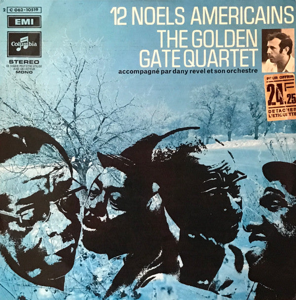 The Golden Gate Quartet Acc. Par Dany Revel Et Son Orchestre : 12 Noels Americains (LP, Album, 1st)