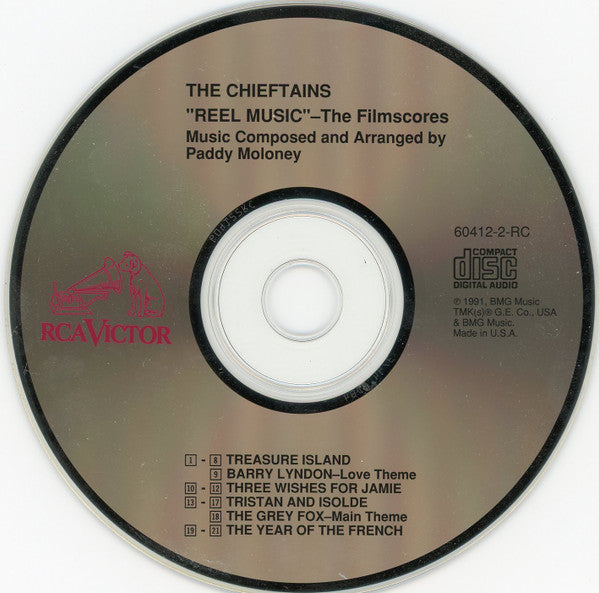 The Chieftains : "Reel Music" The Filmscores (CD, Album)