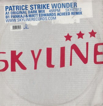 Patrice Strike : Wonder (12")