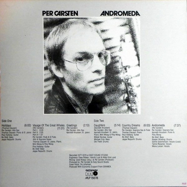 Per Carsten Petersen : Andromeda (LP)