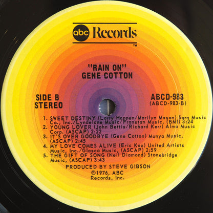 Gene Cotton : Rain On (LP, Album, Ter)