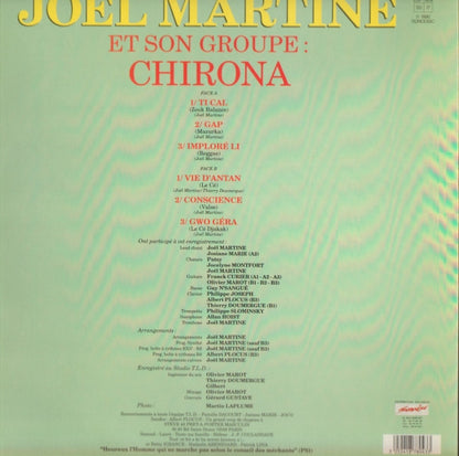 Joel Martine / Chirona : Joel Martine Et Son Groupe Chirona (LP, Album)