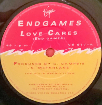 Endgames : Love Cares (7")