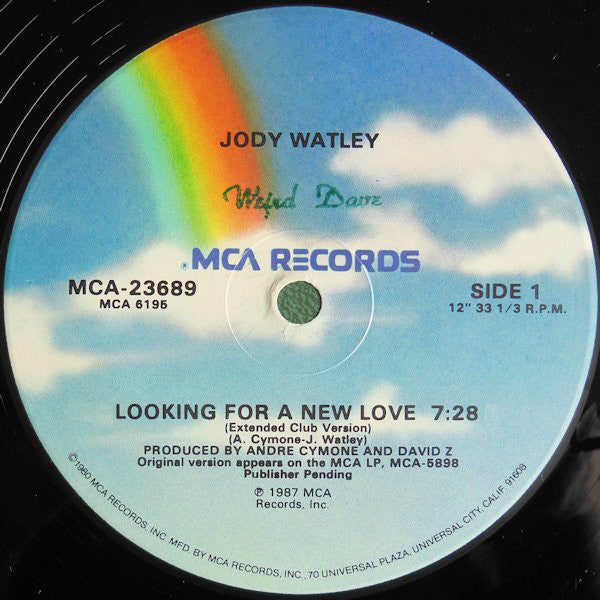 Jody Watley : Looking For A New Love (12")