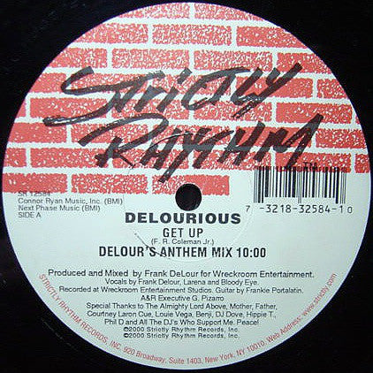 Delourious : Get Up (12")