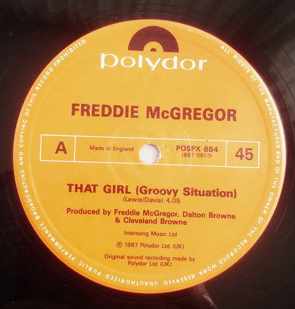 Freddie McGregor : That Girl (Groovy Situation) (12")