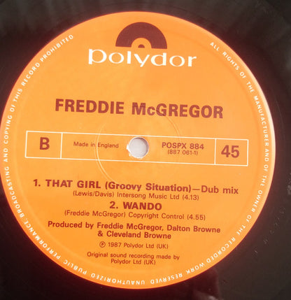 Freddie McGregor : That Girl (Groovy Situation) (12")