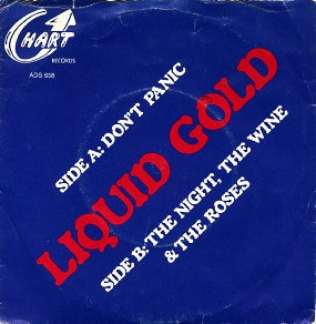 Liquid Gold : Don't Panic (7", Single)