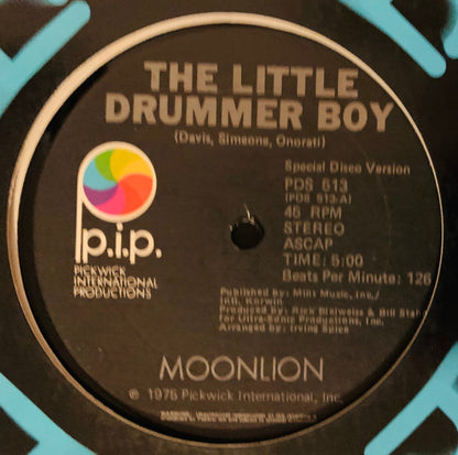 Moonlion : The Little Drummer Boy / Sweet Georgia Brown (12")