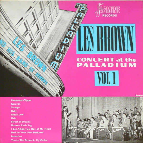 Les Brown And His Band Of Renown : Concert At The Palladium Vol 1 (LP, Album, Mono, RE)