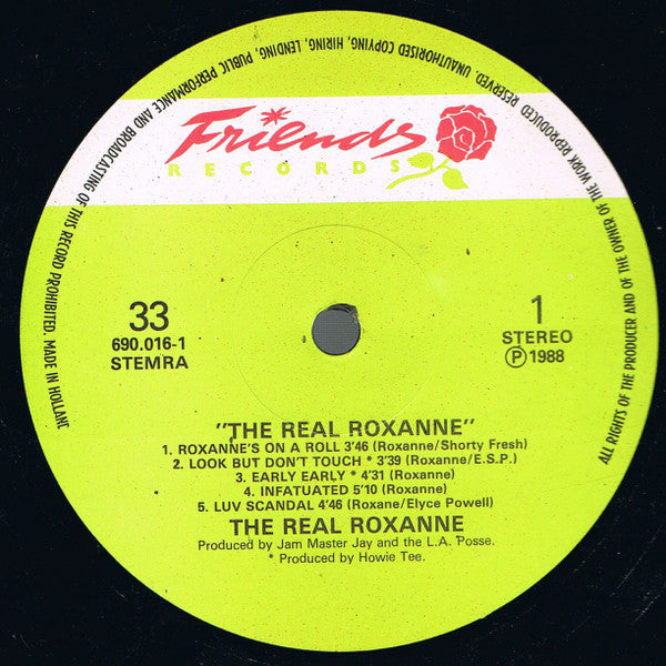 The Real Roxanne : The Real Roxanne (LP, Album)