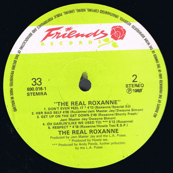 The Real Roxanne : The Real Roxanne (LP, Album)
