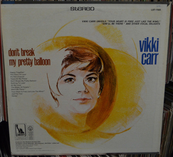 Vikki Carr : Don't Break My Pretty Balloon (LP, Album)