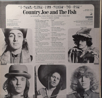 Country Joe And The Fish : I-Feel-Like-I'm-Fixin'-To-Die (LP, Album, Pit)