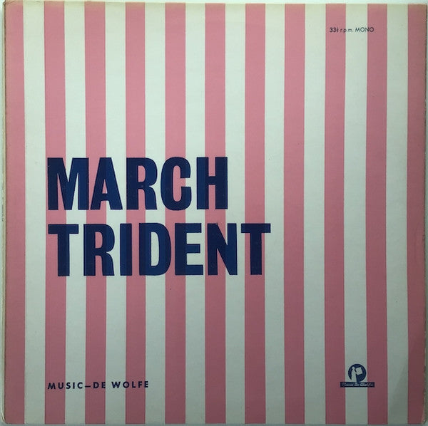 The International Studio Orchestra : March Trident (LP)