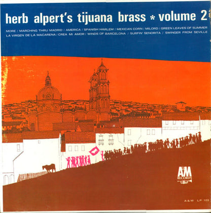 Herb Alpert & The Tijuana Brass : Volume 2 (LP, Album, Mono)