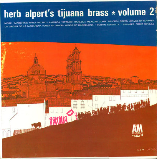 Herb Alpert & The Tijuana Brass : Volume 2 (LP, Album, Mono)