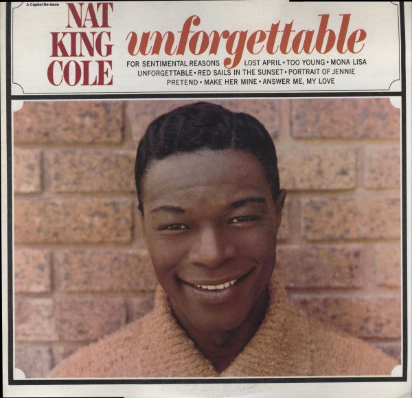 Nat King Cole : Unforgettable (LP, Album, RE, Gre)