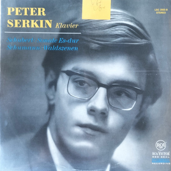 Peter Serkin, Franz Schubert, Robert Schumann : Peter Serkin Klavier (LP)