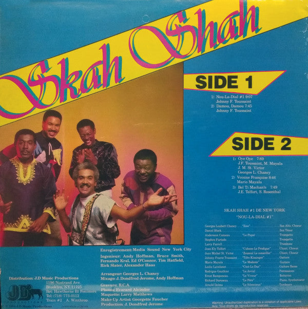 Skah Shah # 1 : Nou-La-Dial #1 (LP, Album)