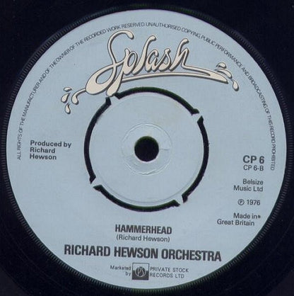 The Richard Hewson Orchestra : Shark Bite / Hammerhead (7")