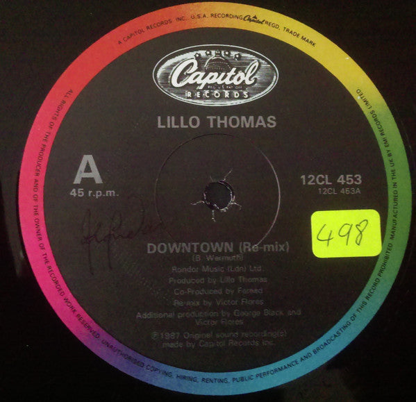 Lillo Thomas : Downtown (12")