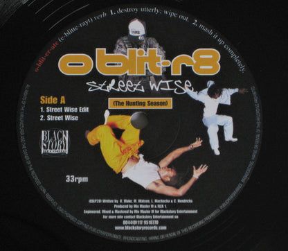 Oblit-R8 : Street Wise (The Hunting Season) (12")