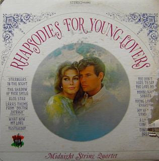 Midnight String Quartet : Rhapsodies For Young Lovers (LP, Album)