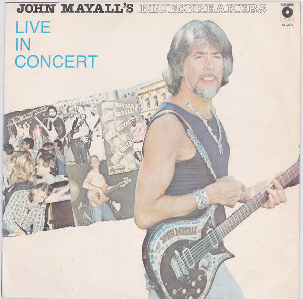 John Mayall & The Bluesbreakers : Live In Concert (LP, Album)