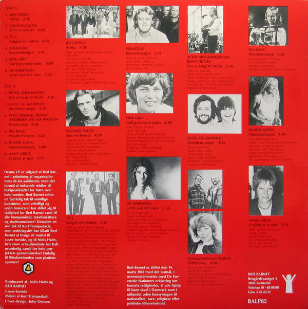 Various : Red Barnet (LP, Album)