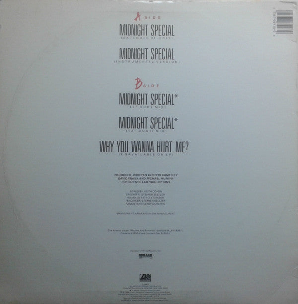 The System : Midnight Special (12", Single)