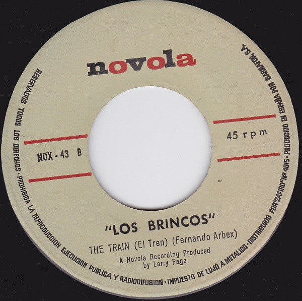 Los Brincos : Lola / The Train = El Tren (7", Single)