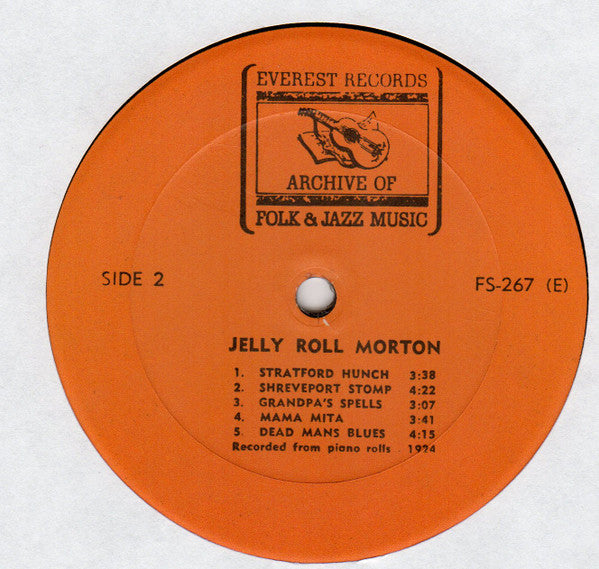 Jelly Roll Morton : Jelly Roll Morton (LP)