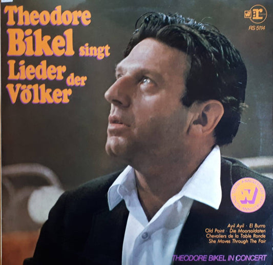 Theodore Bikel : Singt Lieder Der Völker (LP)