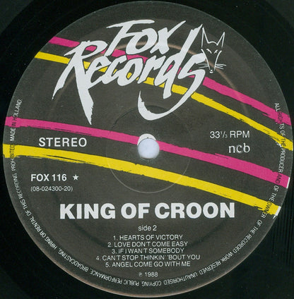 Lars Muhl : King Of Croon (LP, Album)